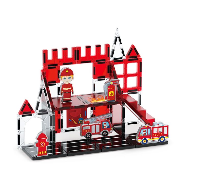Magnetic Tiles Fire Control (32 pcs)