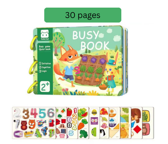 Busy Book - Brain Development Model (30 pages)