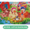 60 Pieces Wooden Puzzle - 12 Designs Available