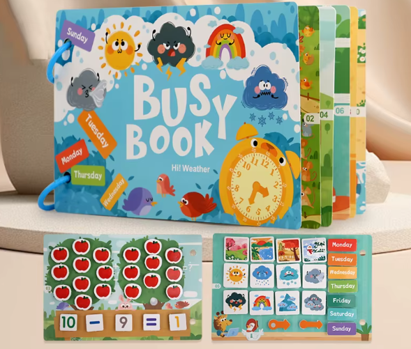 Busy Book - Alarm Clock