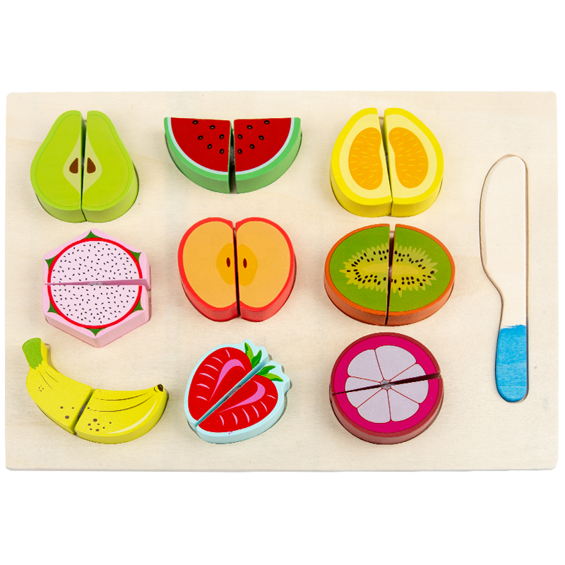 Cutting Fruit And Vegetables Puzzle