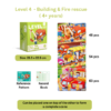 progressive Level 4 – Building & Fire rescue final Progressive Wooden Puzzle (7 Levels - 13 Themes) (From 1+ till 7+ years)