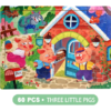 60 Pieces Wooden Puzzle - 12 Designs Available