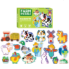 Magnetic Puzzle for Fridge & Whiteboard (6 Learning Themes)