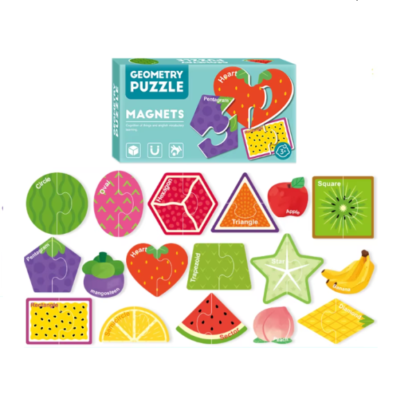 Magnetic Puzzle for Fridge & Whiteboard (6 Learning Themes)